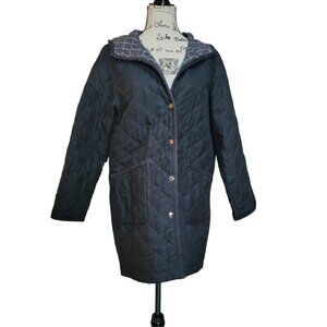 Lauren Jeans Co. Quilted Mid-Length Jacket - Size PM